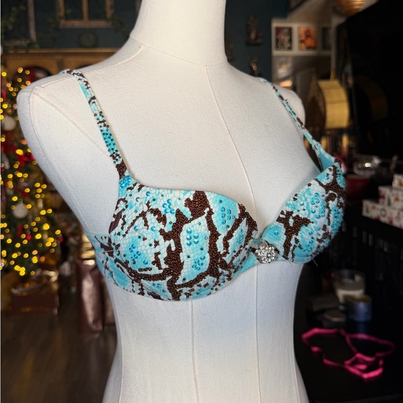 Marciano Y2K vintage beaded bra- 32B - Picture 3 of 10